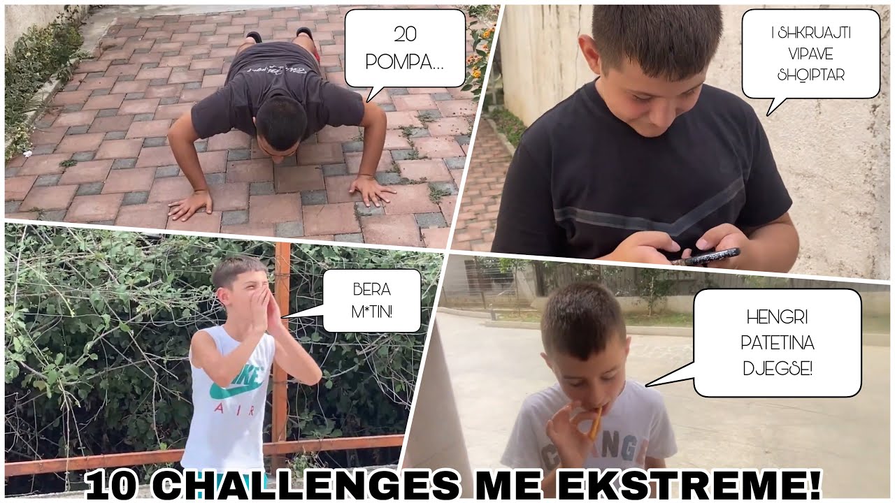 10 CHALLENGES ME EKSTREME!