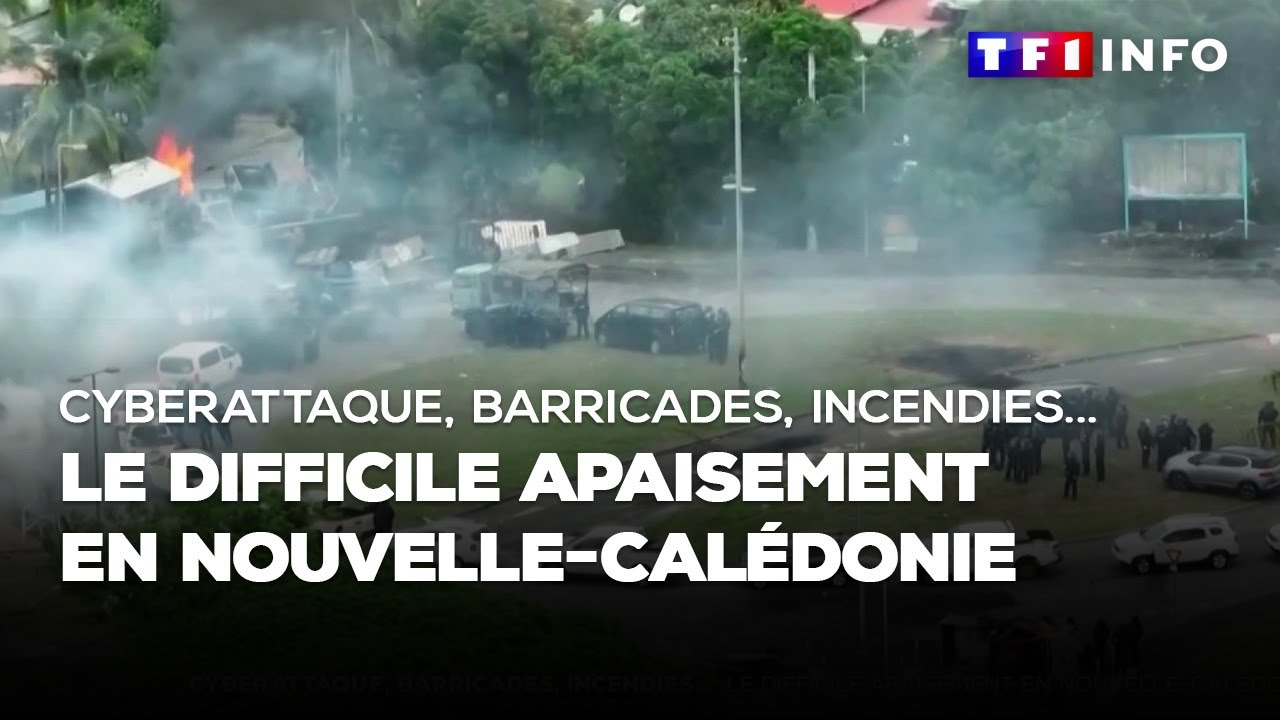 Cyberattaque, barricades, incendies... le difficile apaisement en Nouvelle-Calédonie