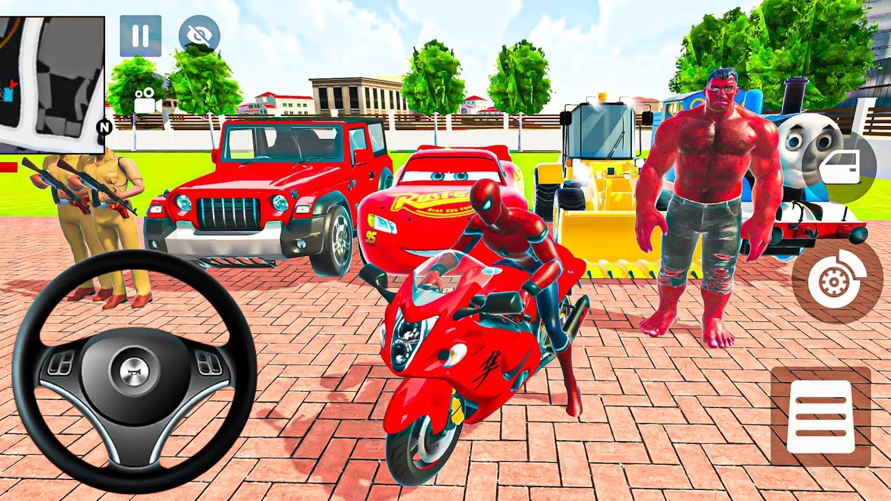❄️ Indian Thift Auto BatMan Game 🐝 Superhero Modify 💡Lightning_McQueen🔥Purchase All Car 🏎️ & Bike 🏍️