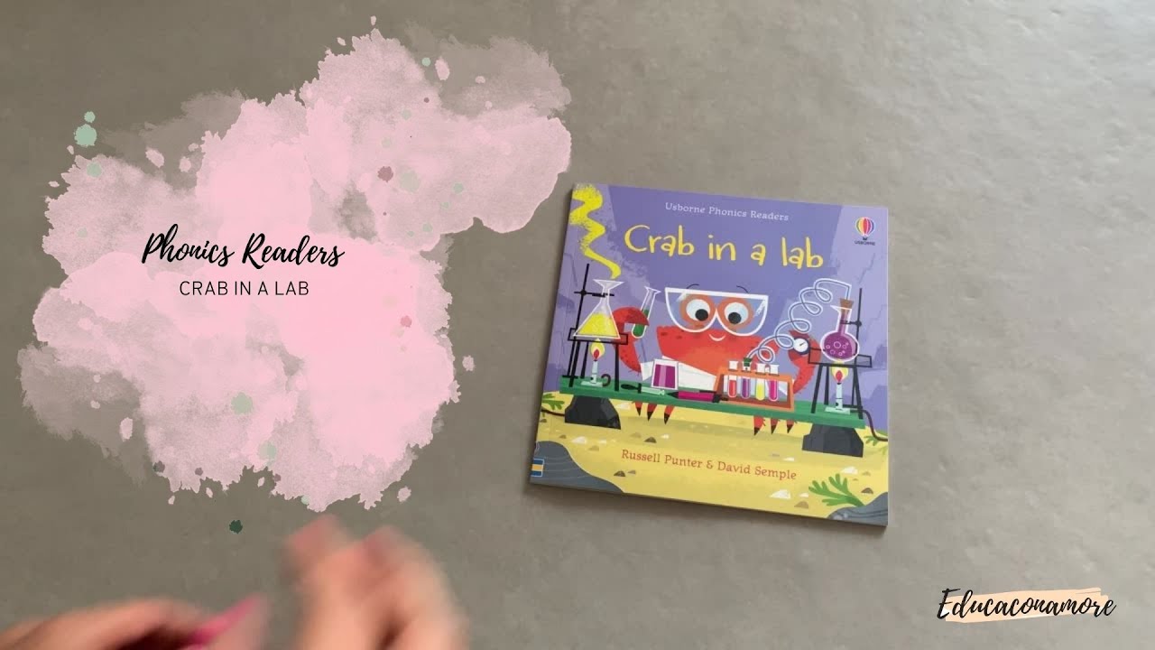Phonics Readers Crab in a lab