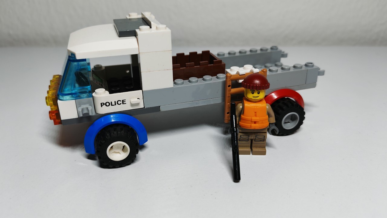Ich baue einen LEGO Transportwagen