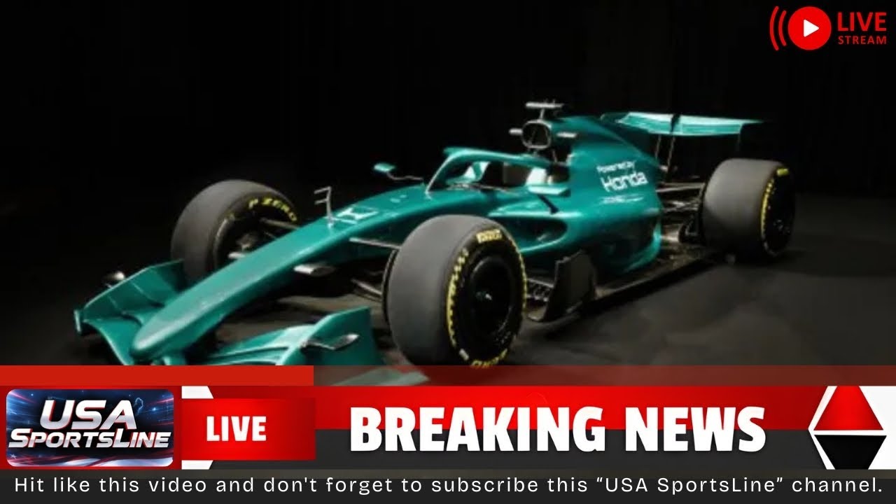 Aston Martin & Honda OFFICIALLY Launch F1 Partnership! Newey & Honda Engine.। USA SportsLine