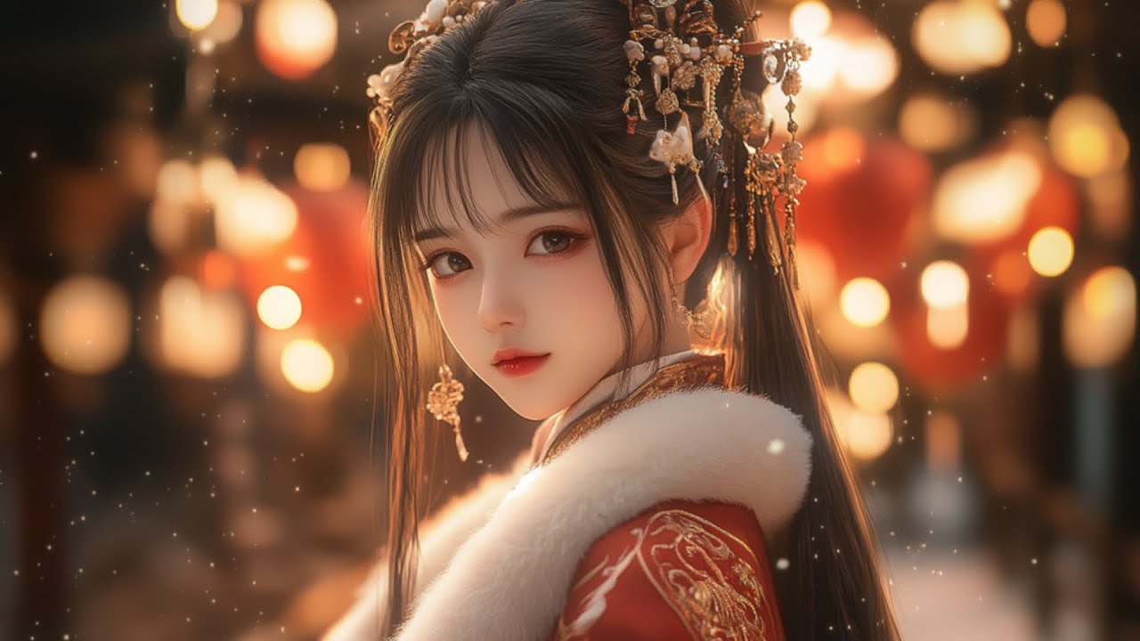 【雪夜燈海】古代仙境冥想音樂｜Ancient Chinese Fantasy | Meditation Music #XianxiaMusic  #仙俠音樂 #國風音樂 #古箏音樂 #東方音樂
