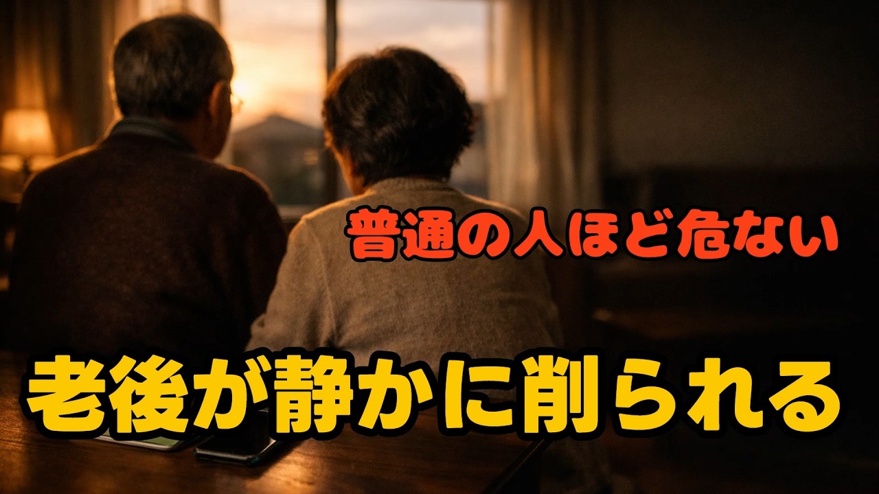 「老後を削る見えない静かな罠」