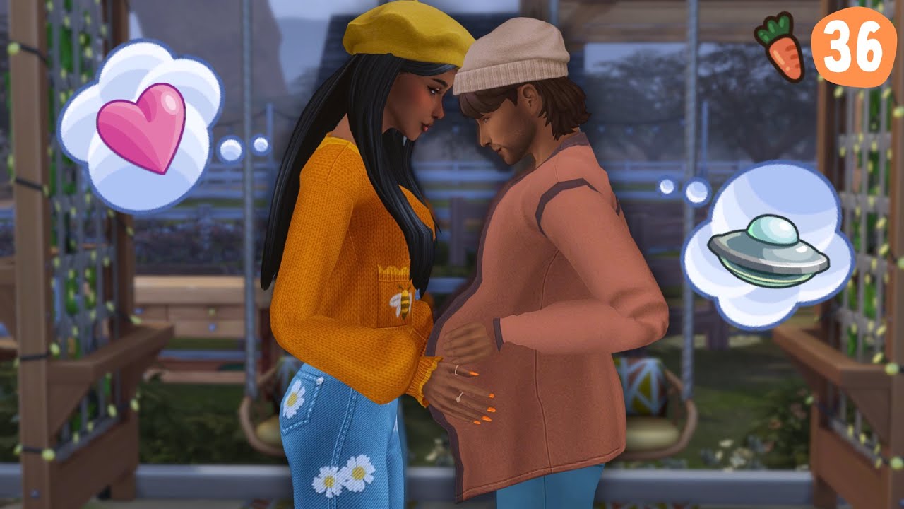 AN ALIEN ABDUCTION?! | Very Veggie Legacy 🥕 36 | The Sims 4