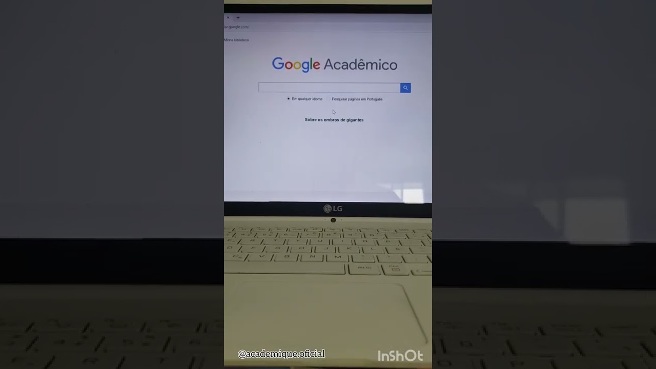 Como encontrar artigos no Google Acad&ecirc;mico (parte 1) #shorts #pesquisa #pesquisacientifica #mestrado