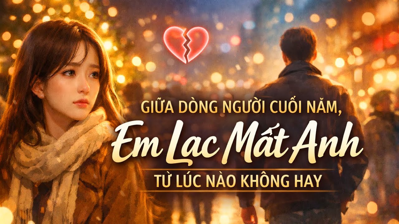 GIỮA DÒNG NGƯỜI CUỐI NĂM, EM LẠC MẤT ANH TỪ LÚC NÀO KHÔNG HAY ?
