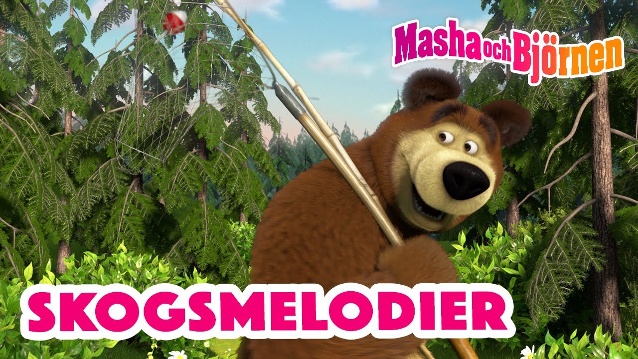 Masha och Björnen 👧🐻 🎶 Skogsmelodier 🌳 Samling av avsnitt 🎬