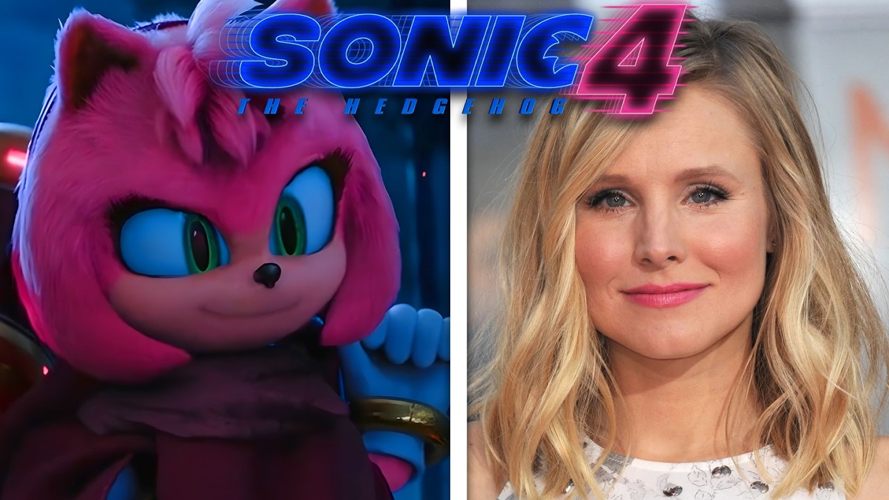 SONIC MOVIE 4 AMY ROSE VOICE ACTRESS OFFICIALLY REVEALED!!