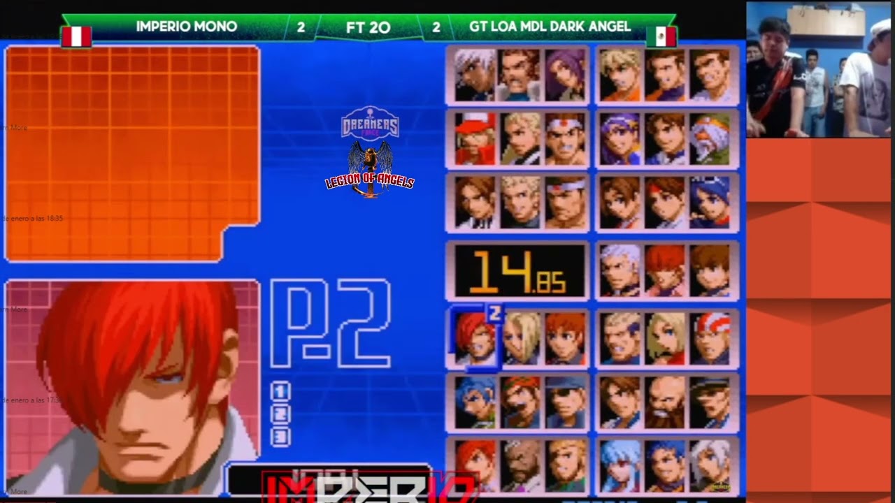 KOF 2002 DARKANGEL VS MONO FT 20 ARCADE 2