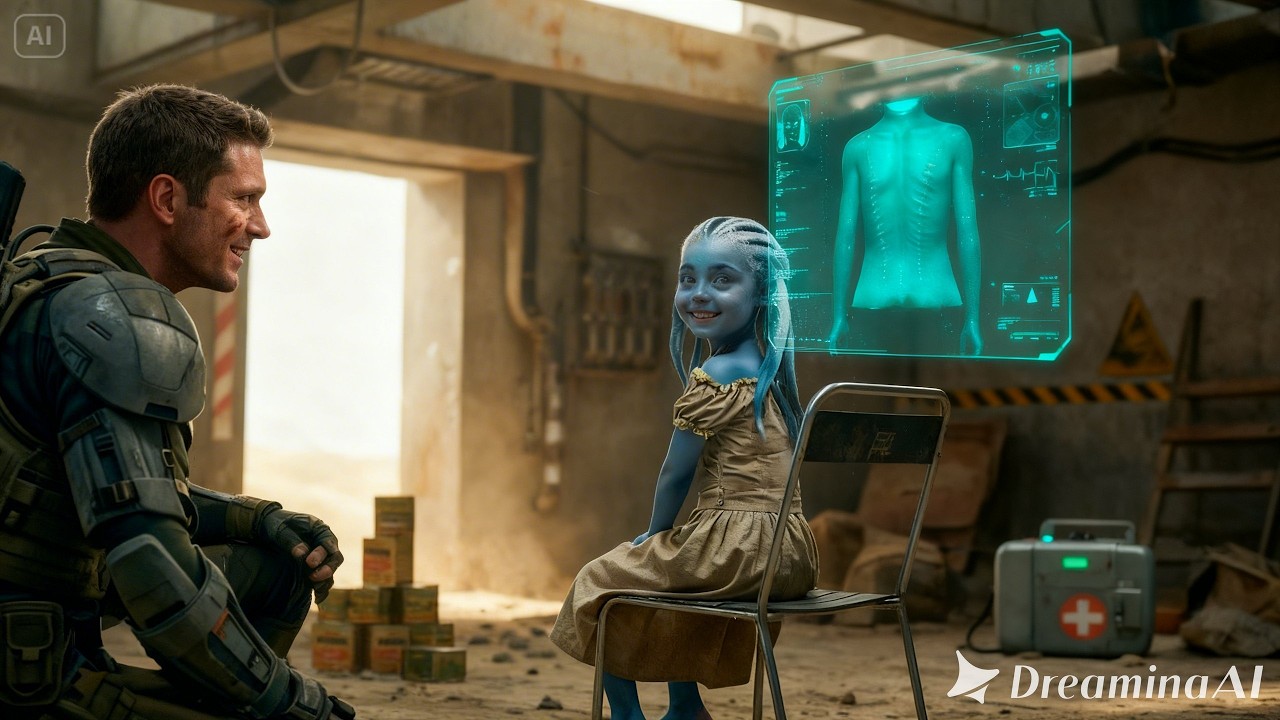 Little Alien Girl Innocently Lifted Her Shirt—And the Human Was Heartbroken by the Scars He Saw |HFY