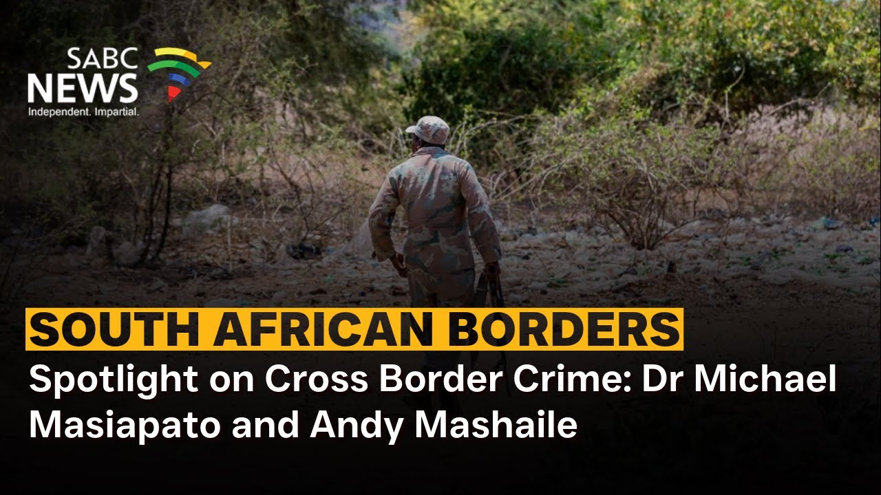 Discussion | Spotlight on Cross Border Crime: Dr Michael Masiapato and Andy Mashaile