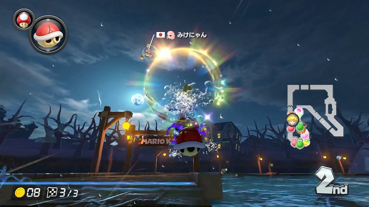 低空処理差勝ちテレレ【MK8DX #668】