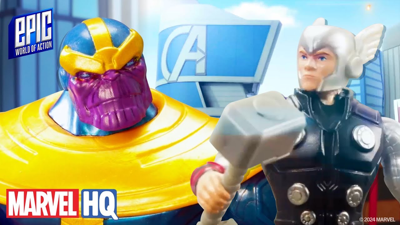 Colpo di martello! | Vendicatori contro Thanos | Hasbro's Epic Marvel Ep 3 | Marvel HQ Italia