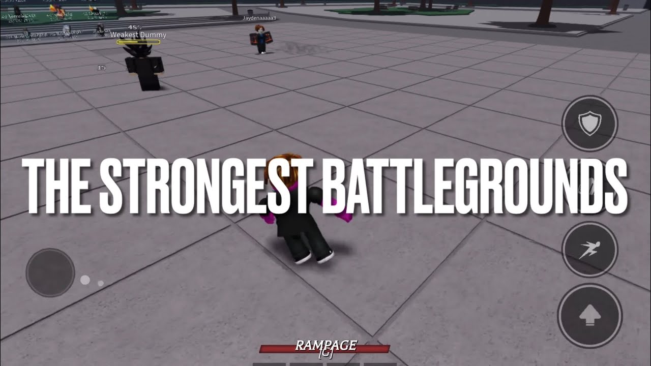 Roblox the strongest battlegrounds noob vs noob(epic edit edition)