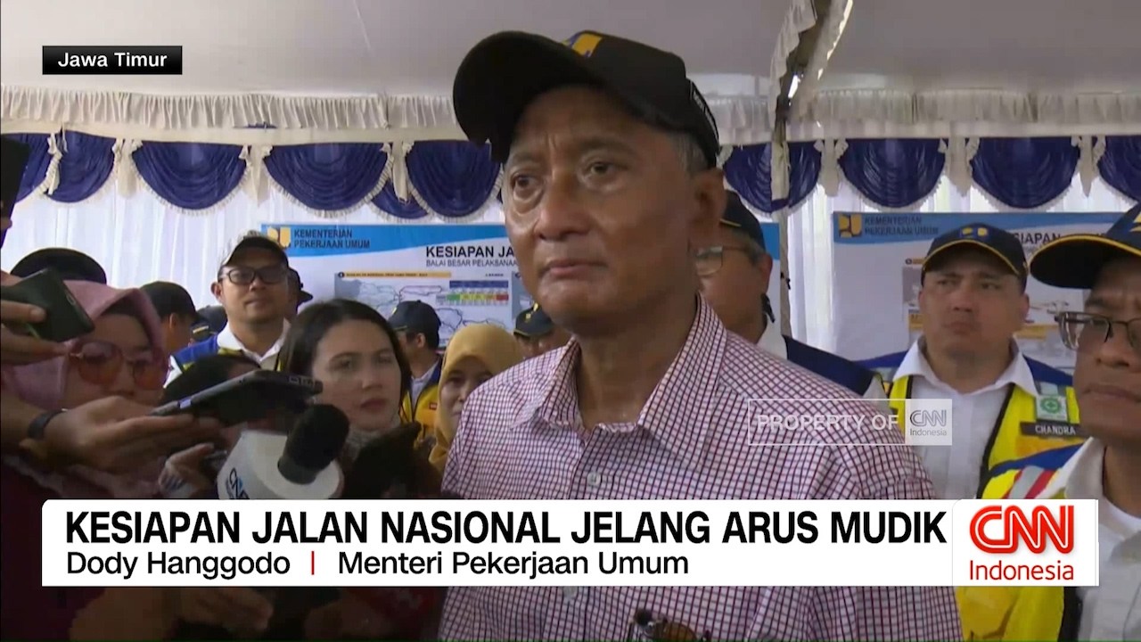 Kesiapan Jalan Nasional Jelang Arus Mudik