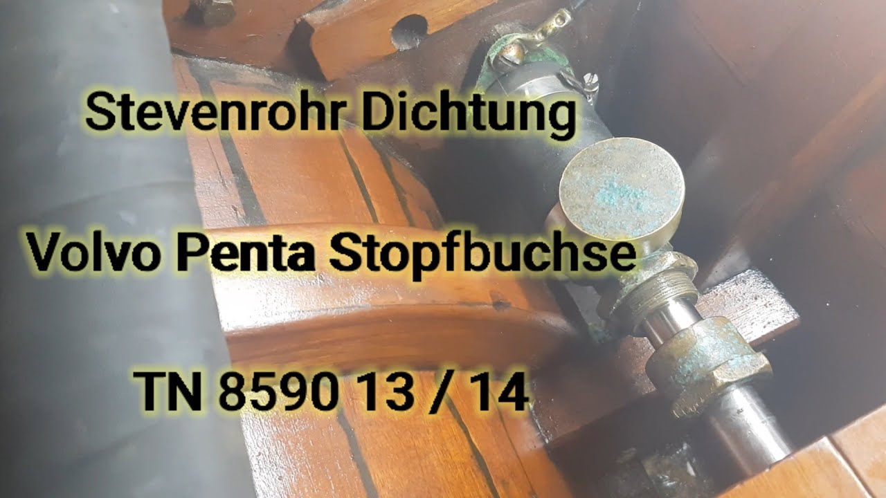 Stevenrohr Dichtung, Volvo Penta Stopfbuchse, TN 8590 13/14