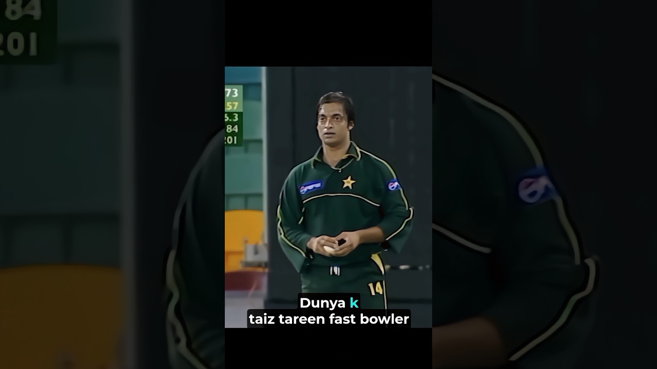Rawalpindi Express Lethal Bouncer Stuns Shane Watson | Gabba 2002 Shoaib Akhtar bowling #shorts