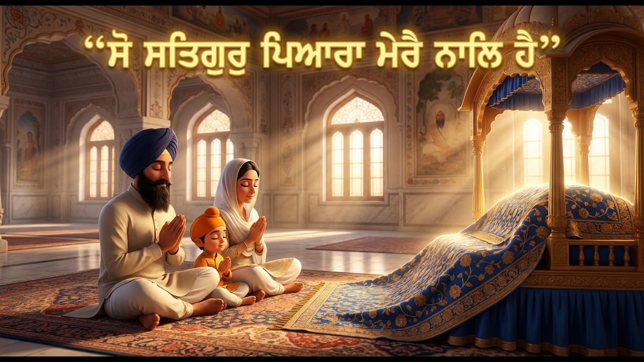 ਸੋ ਸਤਿਗੁਰੁ ਪਿਆਰਾ ਮੇਰੈ ਨਾਲਿ ਹੈ | So Satguru Pyara Merai Naal Hai | Peaceful Gurbani Shabad |