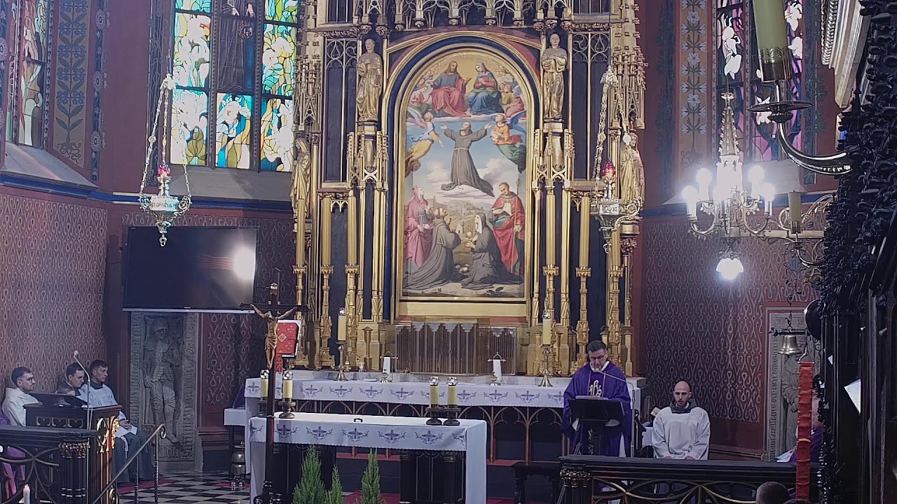 Bazylika św. Franciszka z Asyżu w Krakowie – transmisja na żywo