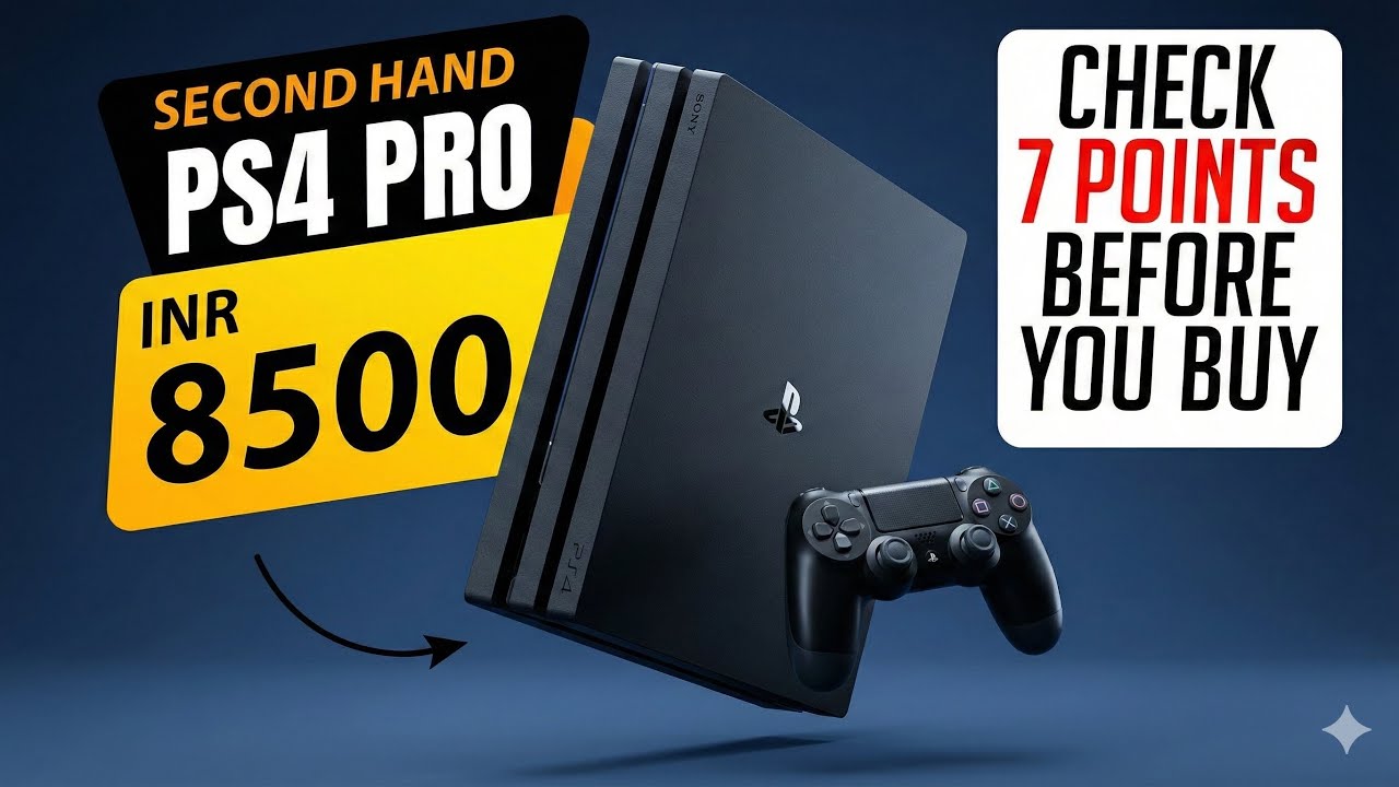 I bought a second hand PS4 Pro good deal from Hongkong