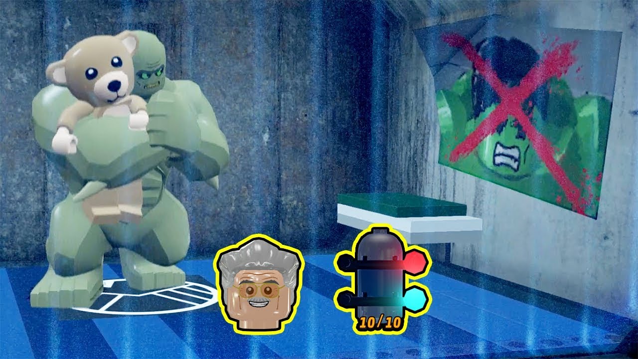 LEGO MARVEL Super Heroes 100% Walkthrough - Rock up at the Lock up (All Minikits, Stan Lee in Peril)