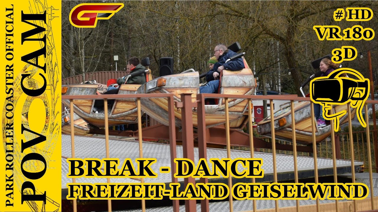 VR180 3D - Break Dance - On Ride / POV CAM - Freizeit Land Geiselwind