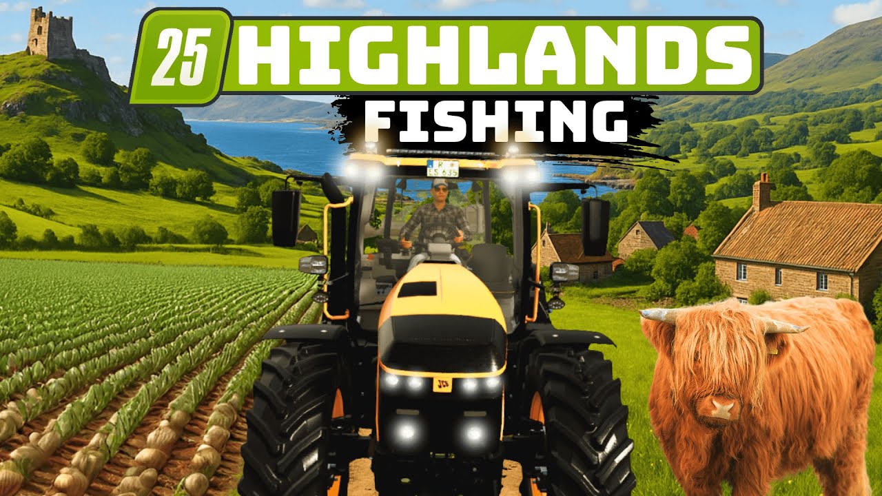 LS25 NEWS: 27 € für Fischzucht & Zwiebeln? Highlands Fishing DLC im Test | Farming Simulator 25