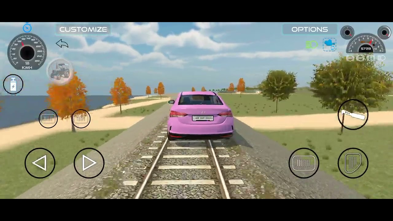 Pink VARNA railway के track पर 😱