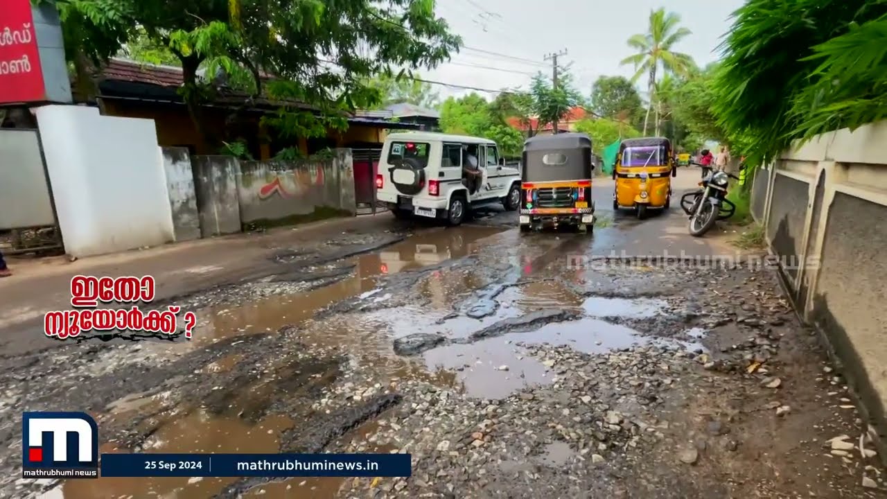 'മുഖ്യമന്ത്രി ന്യൂയോർക്കിലൊന്നും പോയിട്ടില്ല! നല്ല റോഡ് കാണാൻ ദുബായ് വരെ പോയാൽ മതി' | Kerala Roads