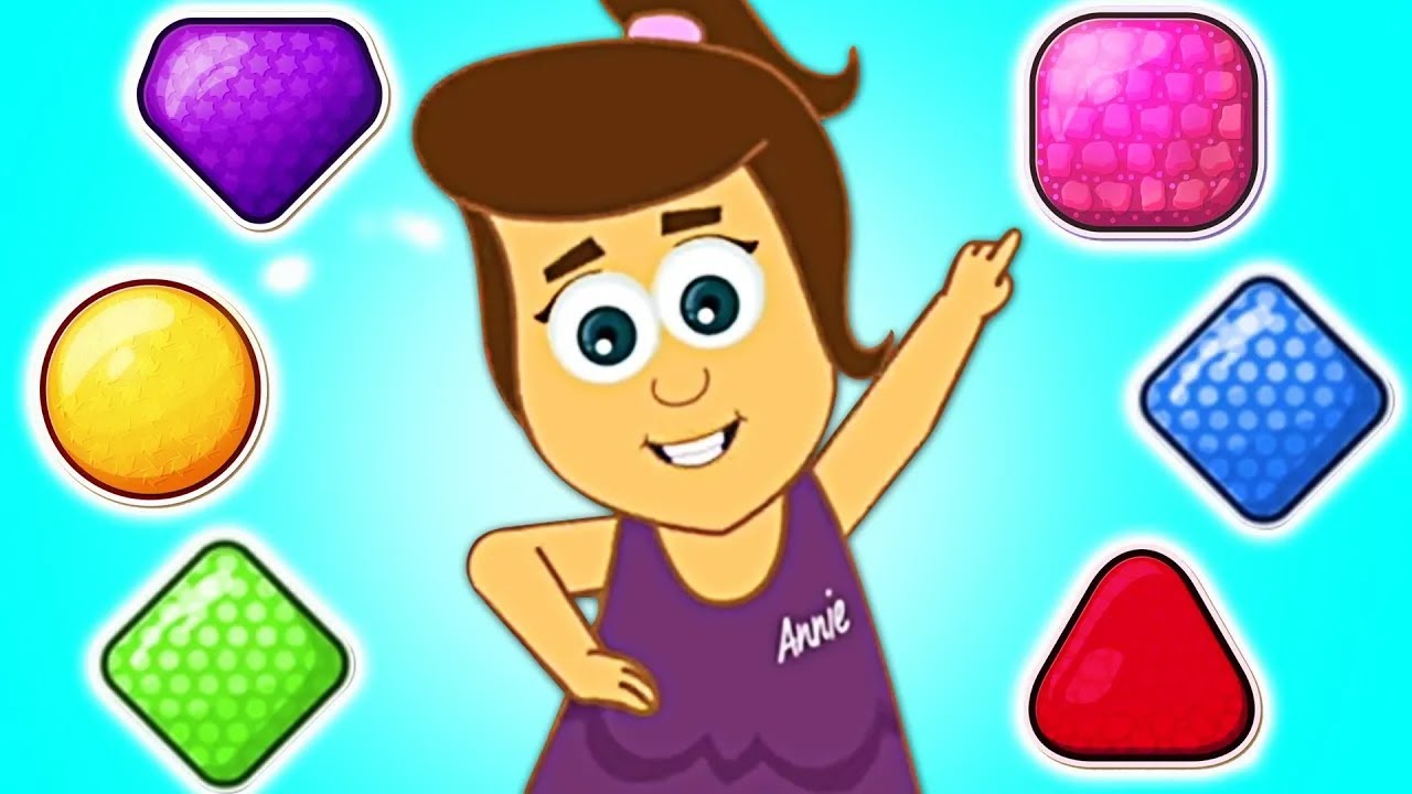 Aakar Aur Rang Seekho आकार व् रंग सीखें | Fun Learning For Kids | Annie Aur Ben