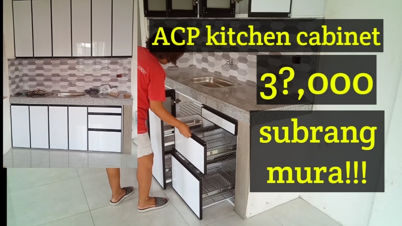 Acp kitchen cabinet and PinLight installation