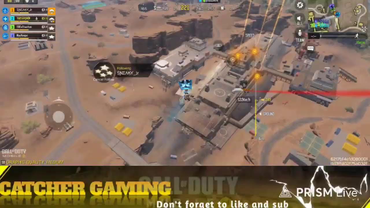 Live streaming of CATCHER Gaming