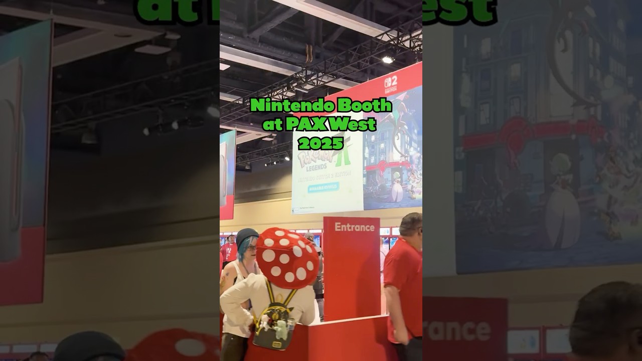 Nintendo Booth Tour At PAX West 2025!