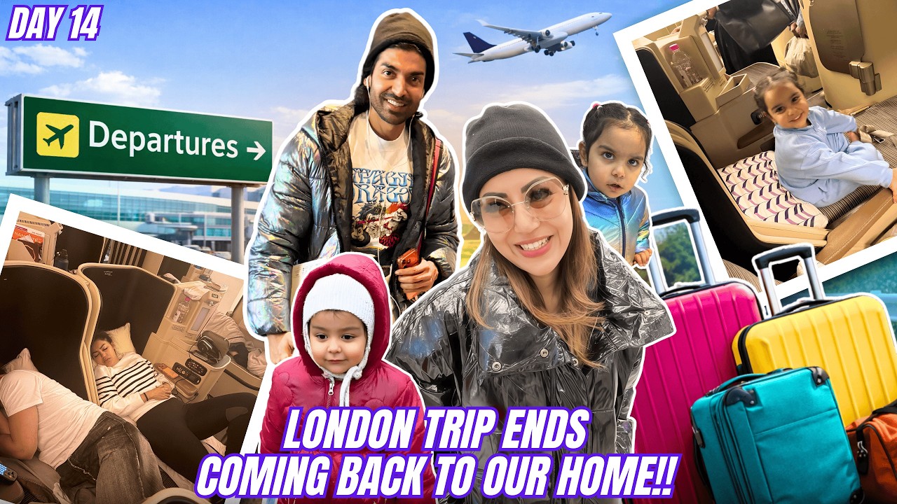 London trip ends |back to home | Day 14 | HINDI | Debina Decodes |