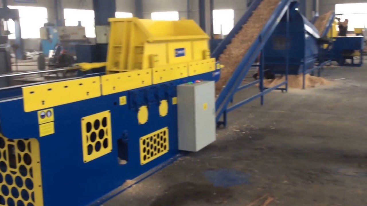 Enerpat Wood Shaving Machine And Baling Machine For Horse Bedding