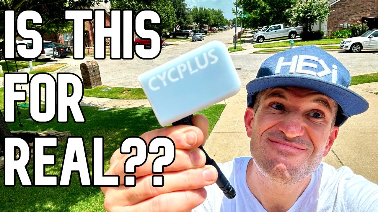 WORLDS Tiniest Bicycle PUMP?! Is the CYCPLUS Tiny E-Pump LEGIT?