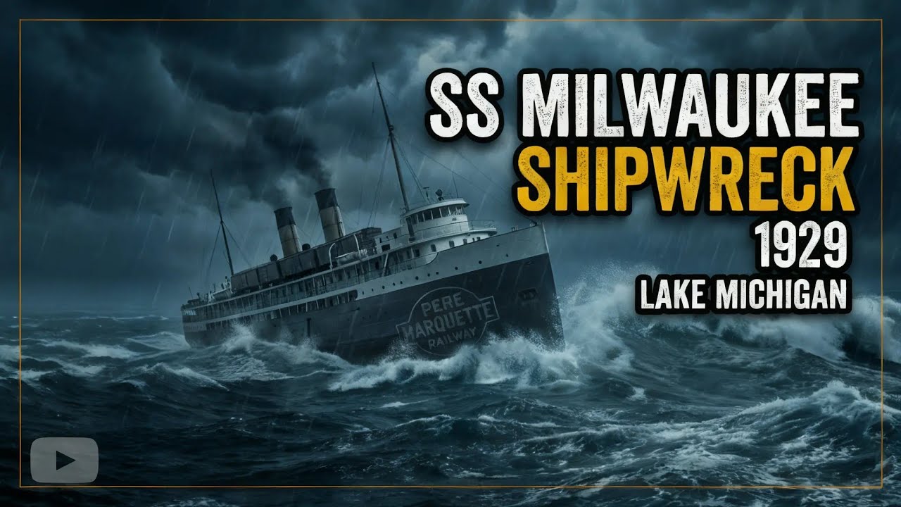 🌊 The Shipwreck of the SS Milwaukee | Great Lakes Maritime Tragedy