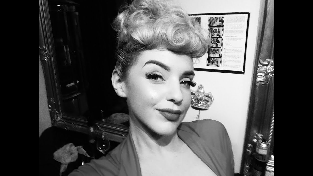 Vintage Poodle Hair Tutorial
