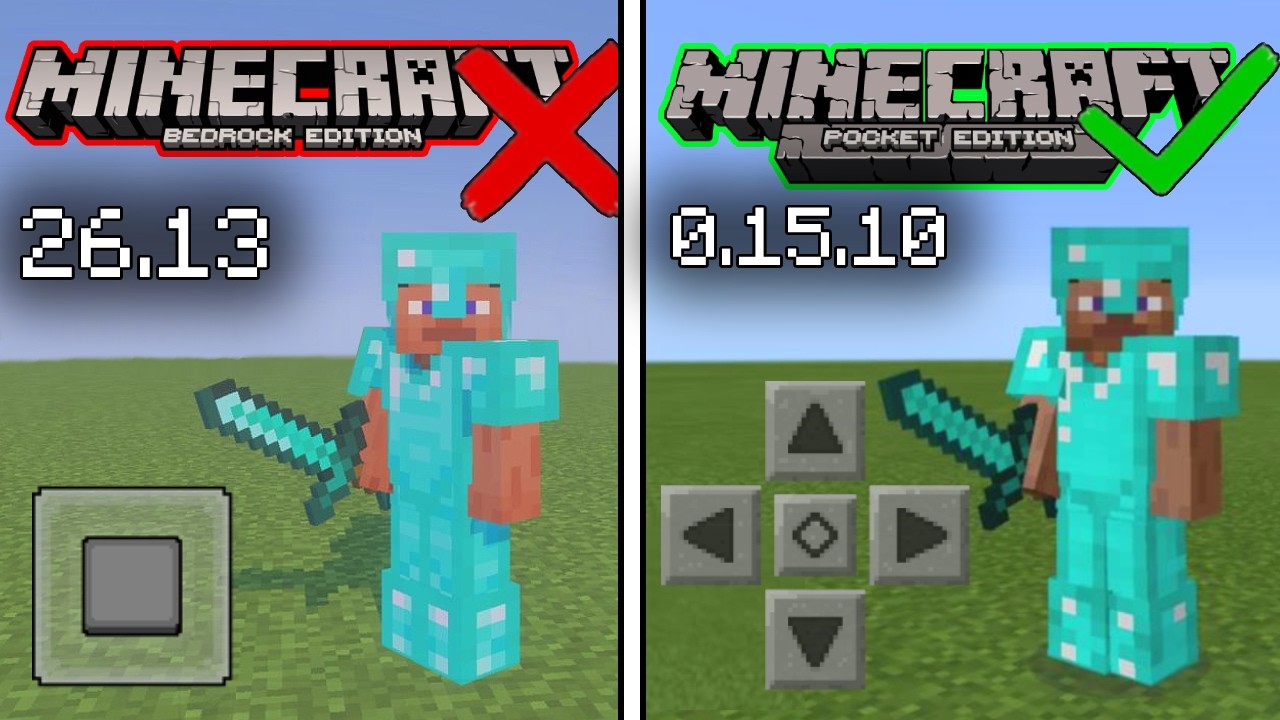 Зачем игрокам участвовать в PvP в этой версии Minecraft Pocket Edition, которой уже 10 лет?