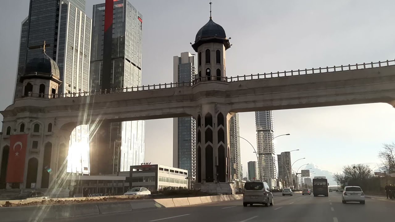 Ankara - Yaşamkent Higrises Skyline