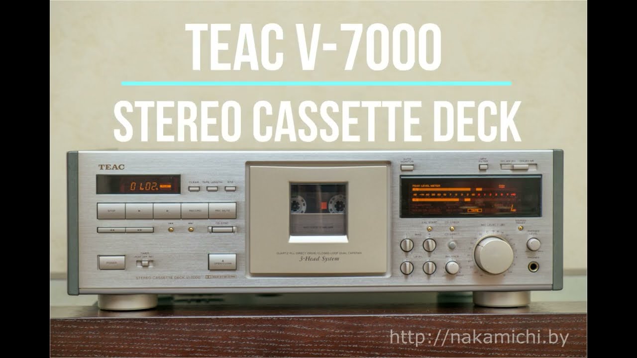 Stereo Cassette Deck TEAC V-7000
