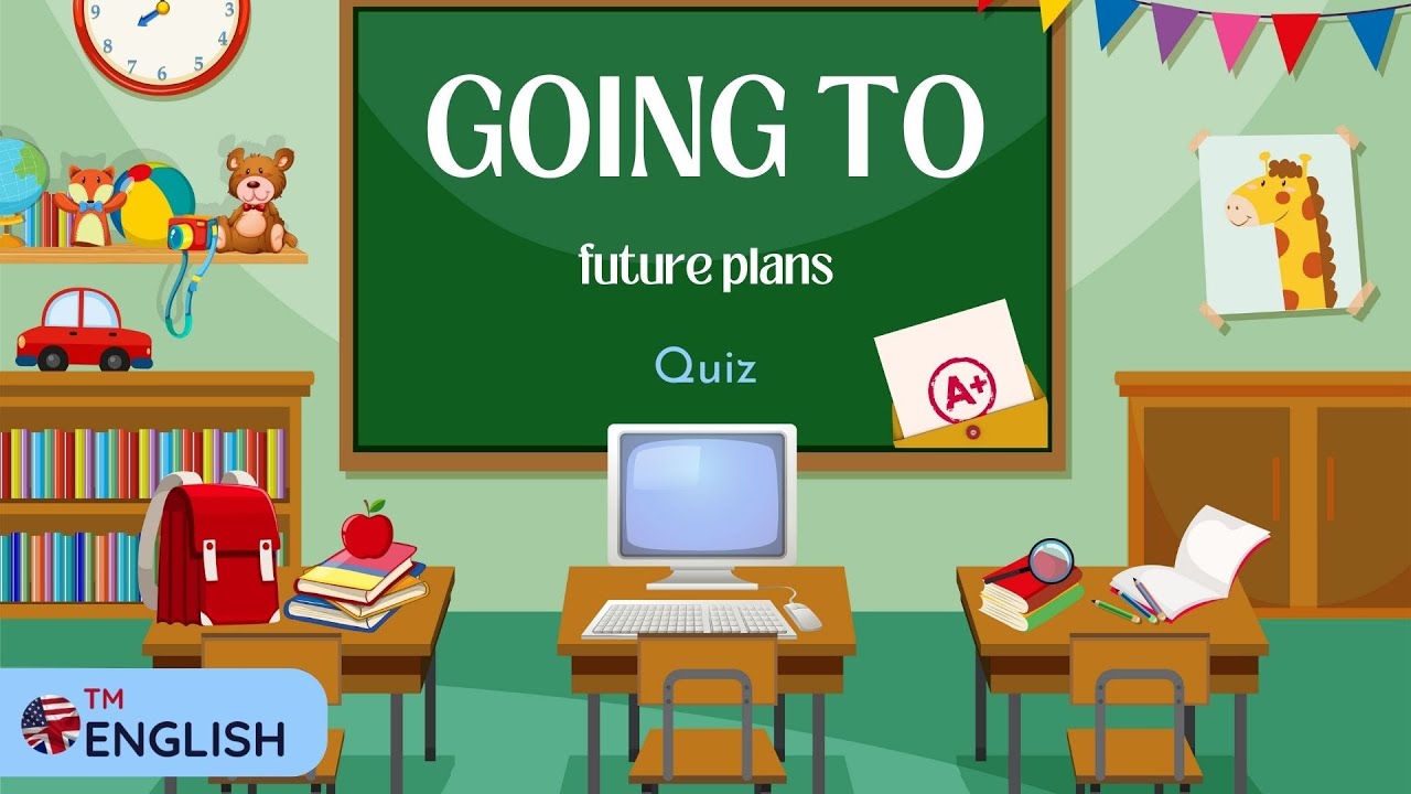 Going to For Future Plans Quiz | Beginner Level English Grammar for ESL Students