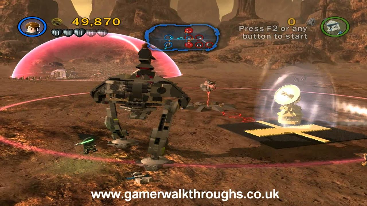 Lego Star Wars 3 walkthrough - Weapons factory [1/2]
