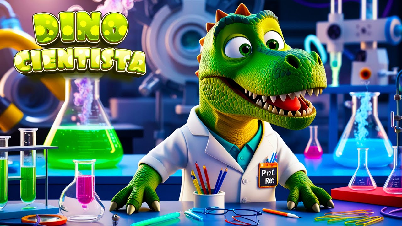 O Cientista Dinossauro Música Infantil Divertida para Cantar e Descobrir