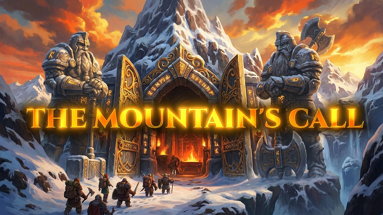 Epic Music Mediveal | The Mountain's Call | Folk Music for DnD