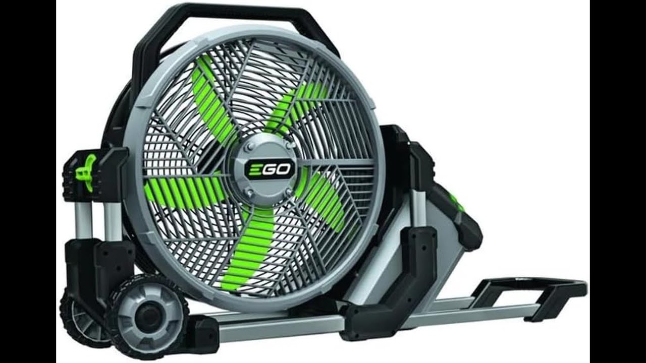 EGO 18 Inch Portable Misting Fan Review Best Outdoor Cooling Solution