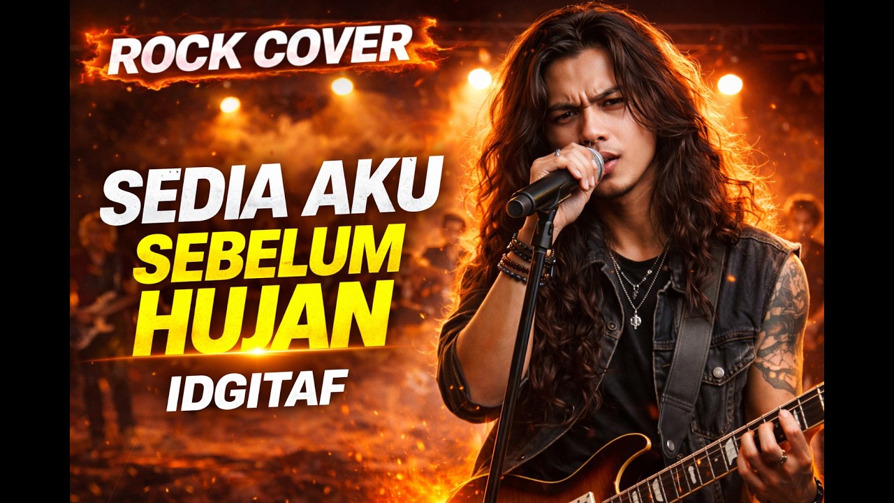 Sedia Aku Sebelum Hujan - Idgitaf - Cover Male Rock Alternative