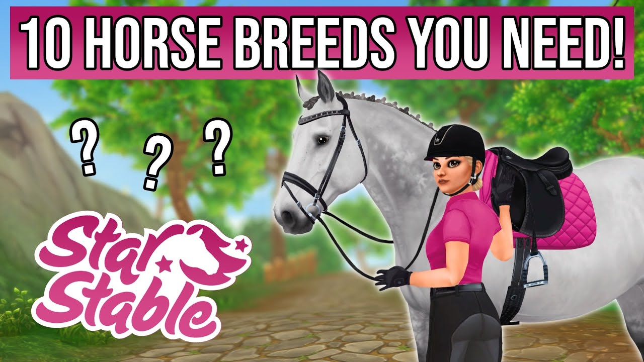 10 Horse Breeds you need in Star Stable!