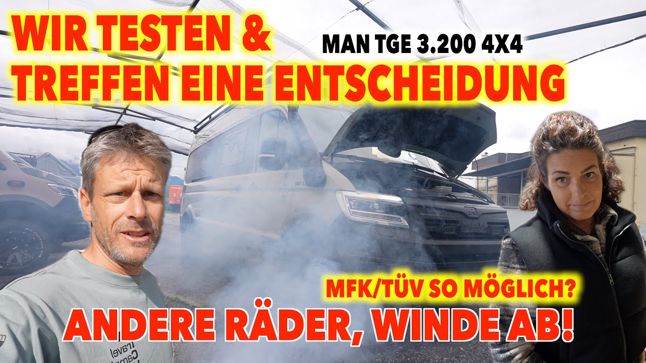 #1263 Fehler Front Assist MAN TGE! Was wir alles versuchen? Verzollung absagen? Die Entscheidung!